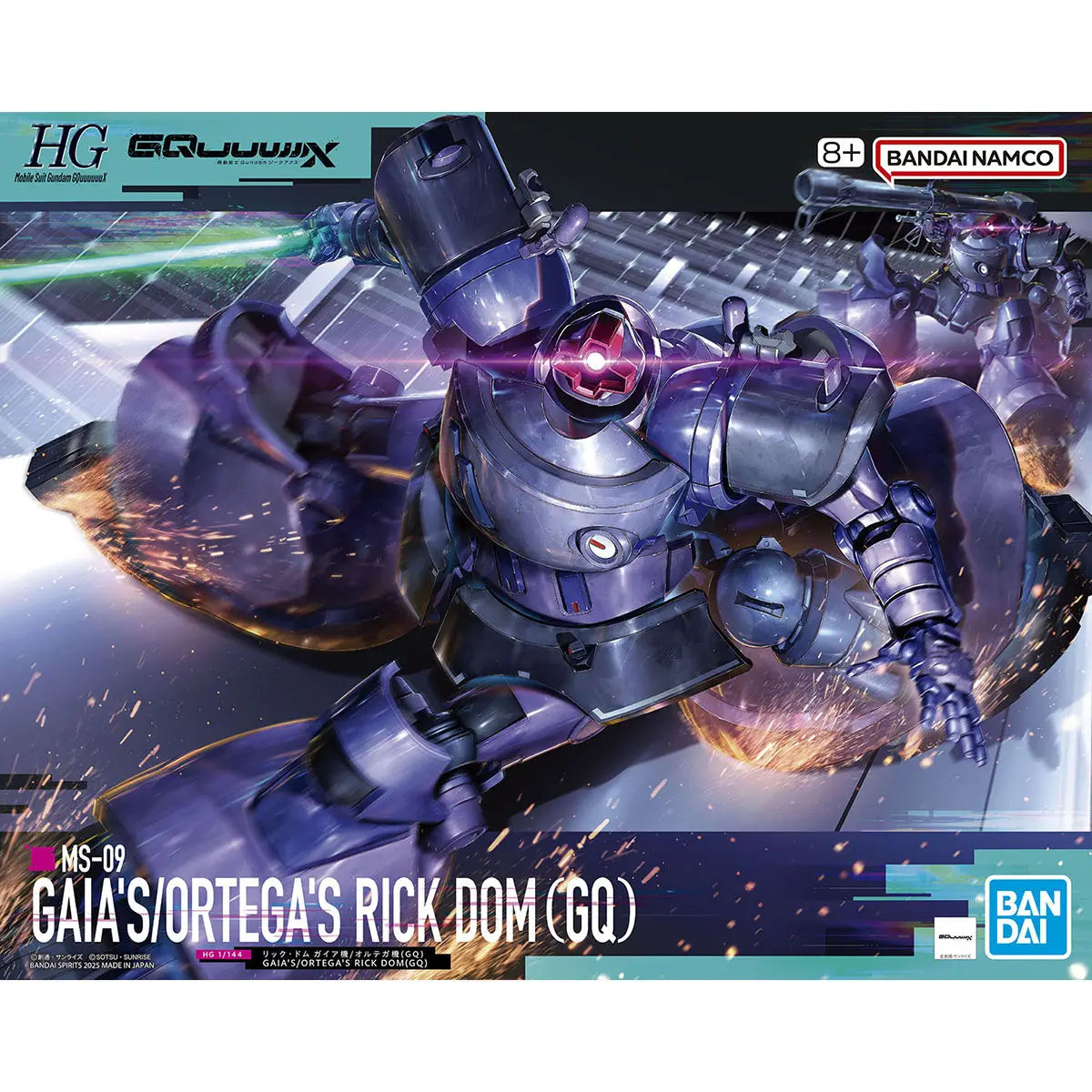 1/144 HG Rick Dom (Gaia / Ortega) (GQ)